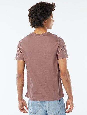 Camiseta estampada de manga corta