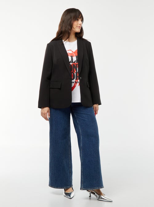 Camiseta estampada de manga corta 'The Rolling Stones' - Kiabi