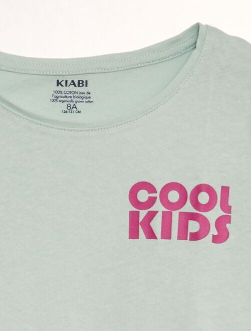 Camiseta estampada de manga corta - Kiabi