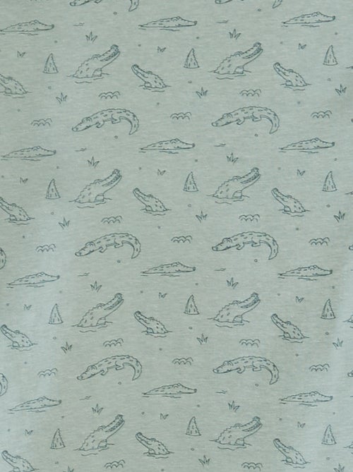 Camiseta estampada de manga corta - Kiabi