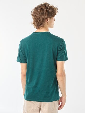 Camiseta estampada de manga corta