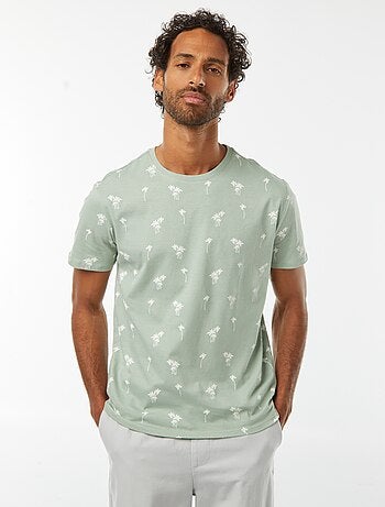 Camiseta estampada de manga corta