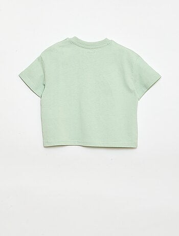 Camiseta estampada de manga corta