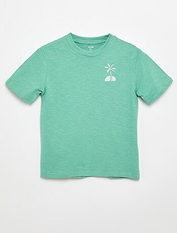 Camiseta estampada de manga corta