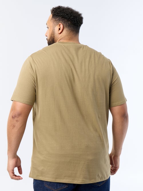 Camiseta estampada de manga corta - Kiabi