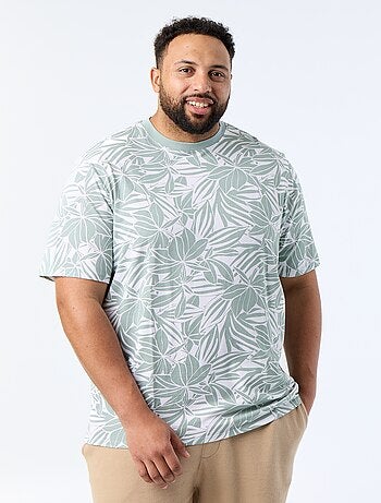 Camiseta estampada de manga corta