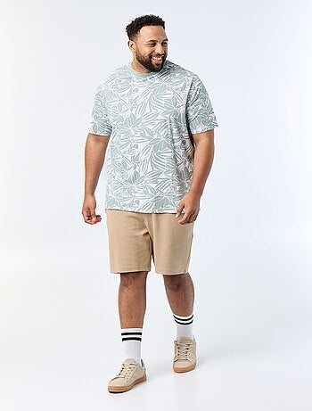 Camiseta estampada de manga corta