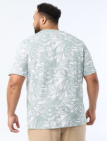 Camiseta estampada de manga corta