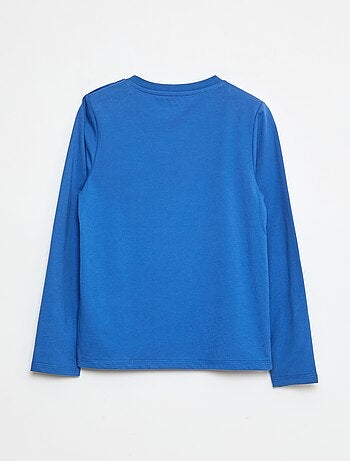 Camiseta estampada de manga larga - colección fácil de poner