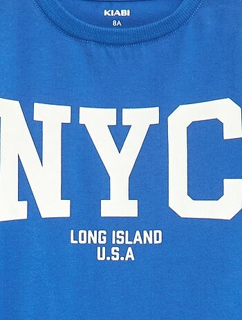 Camiseta estampada de manga larga - colección fácil de poner