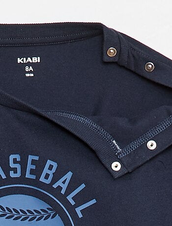 Camiseta estampada de manga larga - colección fácil de poner