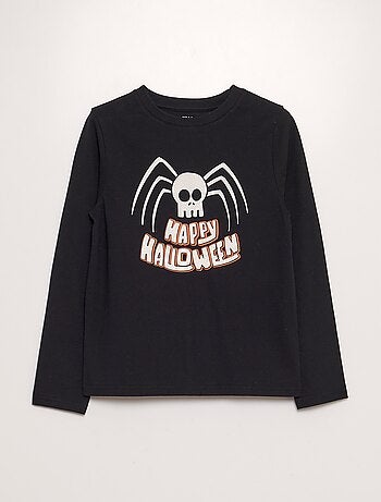 Camiseta estampada de manga larga - Halloween