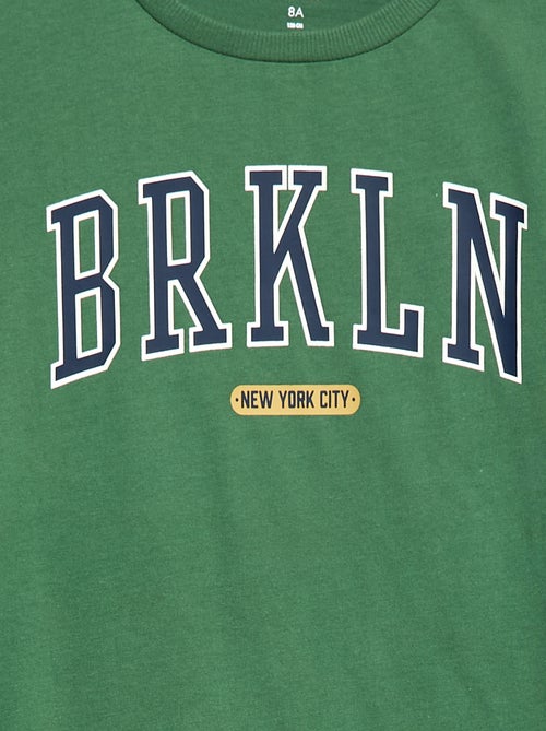 Camiseta estampada de manga larga - So Easy - Kiabi