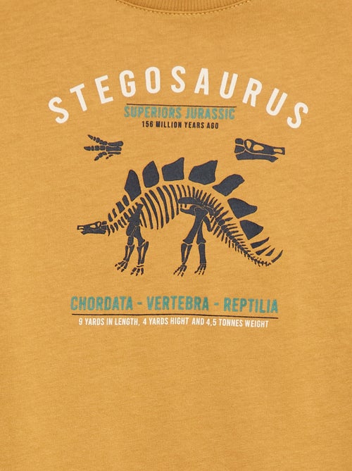 Camiseta estampada de manga larga - Kiabi