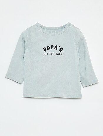 Camiseta estampada de manga larga