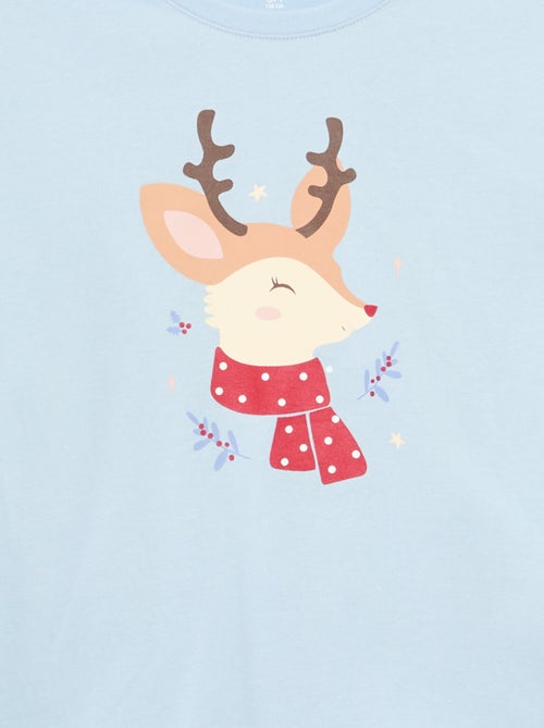 Camiseta estampada de manga larga - Kiabi Camiseta estampada de manga larga - Kiabi