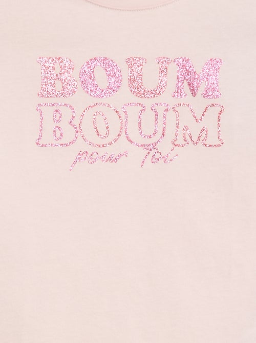 Camiseta estampada de manga larga - Kiabi