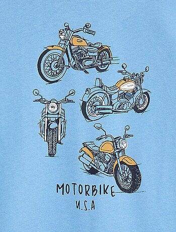 Camiseta estampada de manga larga