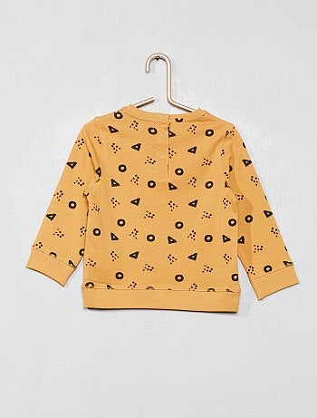 Camiseta estampada de manga larga - Kiabi