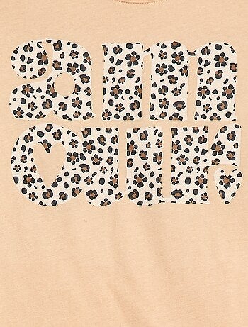 Camiseta estampada de manga larga