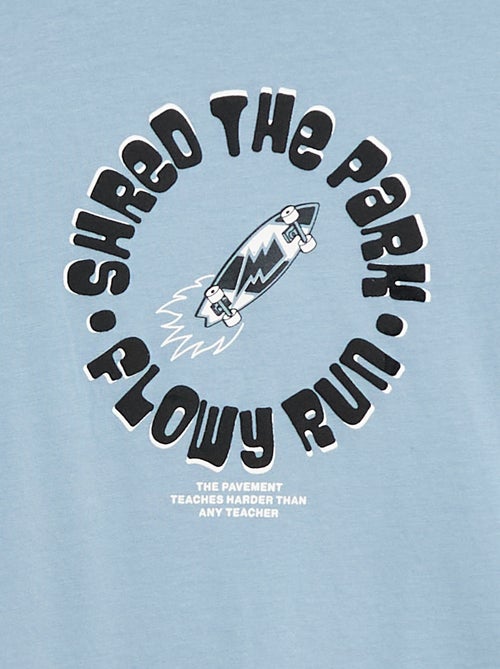 Camiseta estampada de manga larga - Kiabi