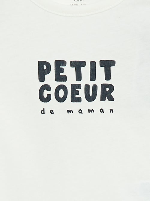 Camiseta estampada de manga larga - Kiabi