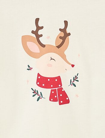 Camiseta estampada de manga larga