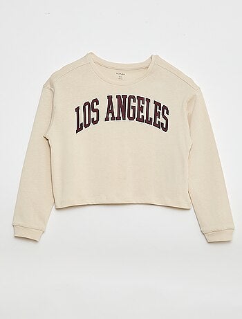 Camiseta estampada de manga larga