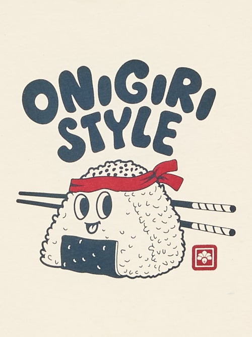 Camiseta estampada de manga larga - Kiabi Camiseta estampada de manga larga - Kiabi
