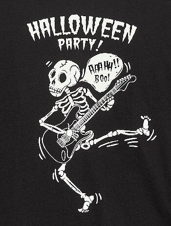Camiseta estampada de manga larga