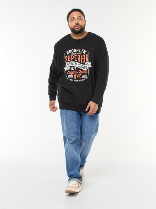 Camiseta estampada de manga larga - Kiabi