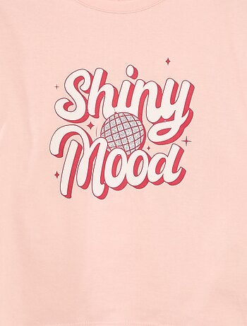 Camiseta estampada de manga larga