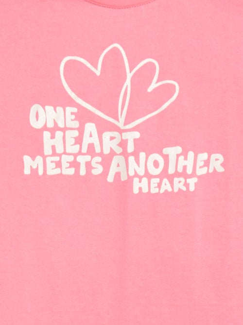 Camiseta estampada de manga larga - Kiabi