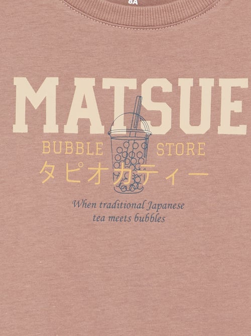 Camiseta estampada de manga larga - Kiabi Camiseta estampada de manga larga - Kiabi