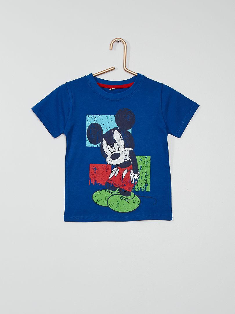 Camiseta estampada de 'Mickey' de 'Disney' azul - Kiabi