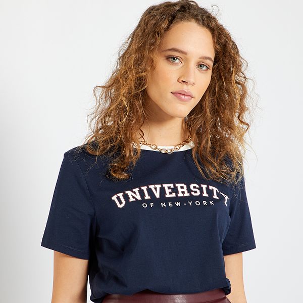 camiseta punto mujer