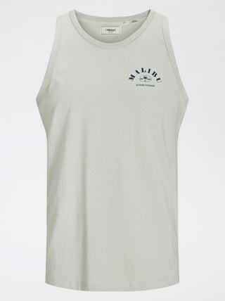 Camiseta estampada de tirantes 'Produkt'
