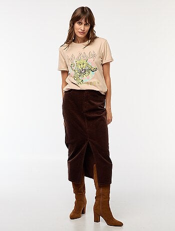 Camiseta estampada 'Def Leppard'