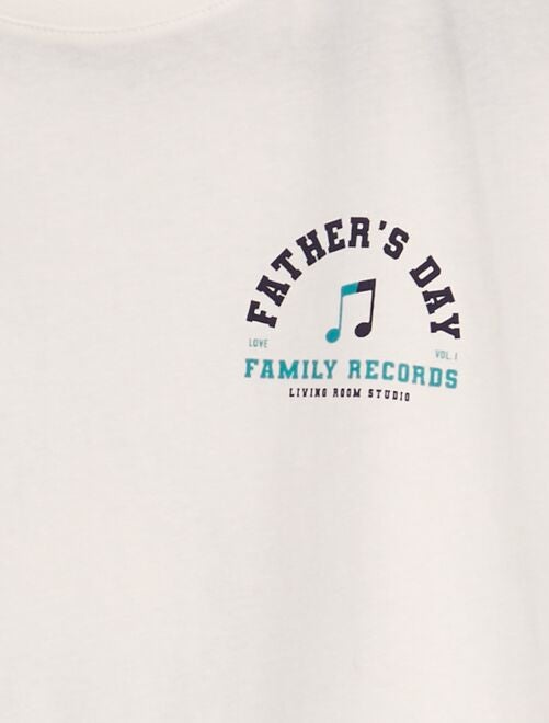 Camiseta estampada 'Día del Padre' - Kiabi