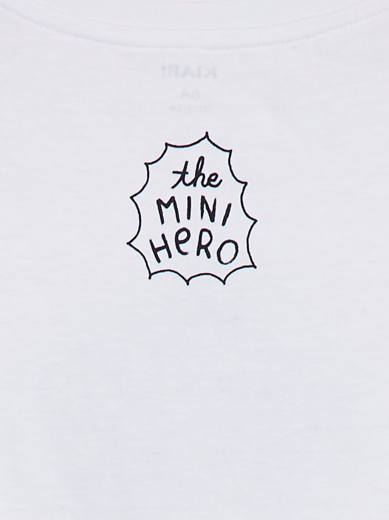 Camiseta estampada Día del Padre BLANCO - Kiabi