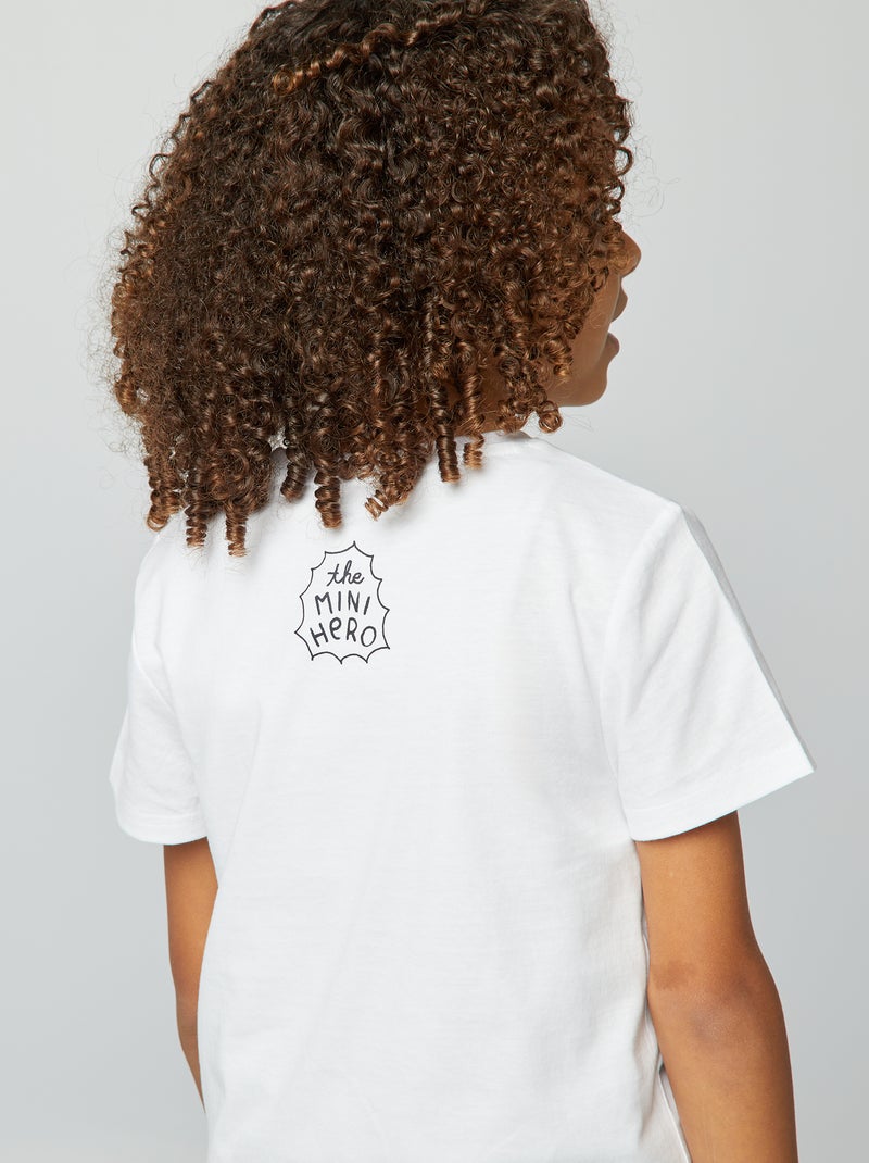 Camiseta estampada Día del Padre BLANCO - Kiabi