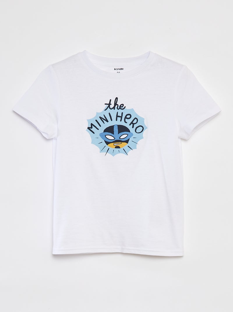 Camiseta estampada Día del Padre BLANCO - Kiabi