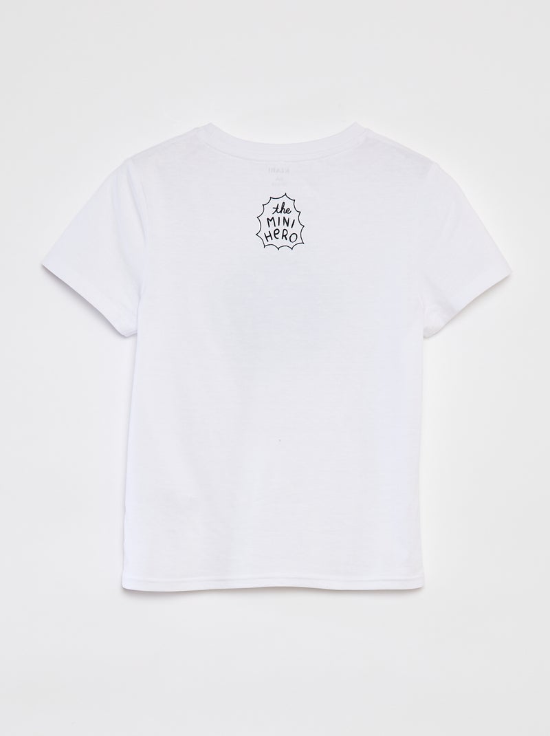 Camiseta estampada Día del Padre BLANCO - Kiabi