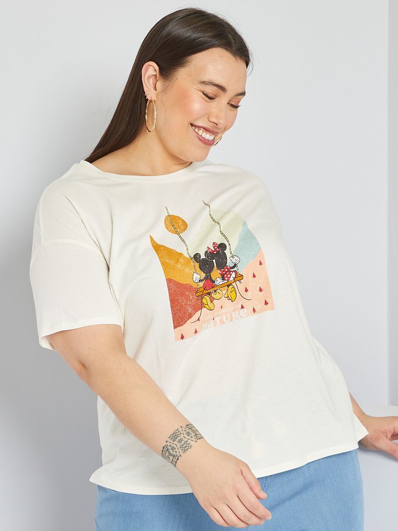 Camiseta estampada 'Disney' AMARILLO - Kiabi