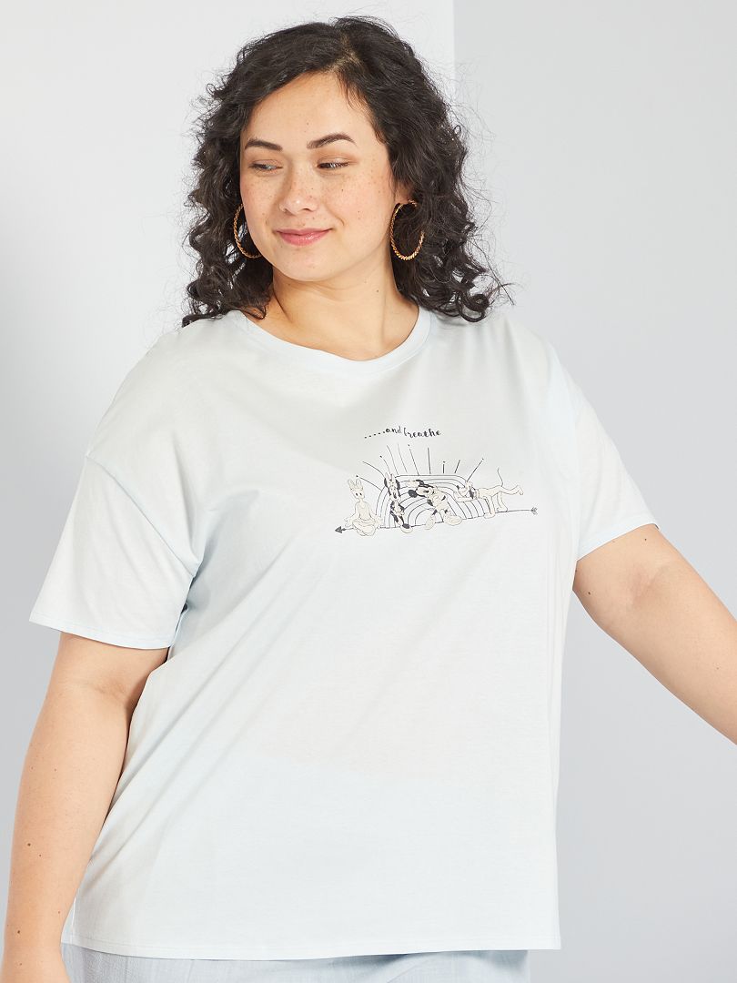 Camiseta estampada 'Disney' AZUL - Kiabi