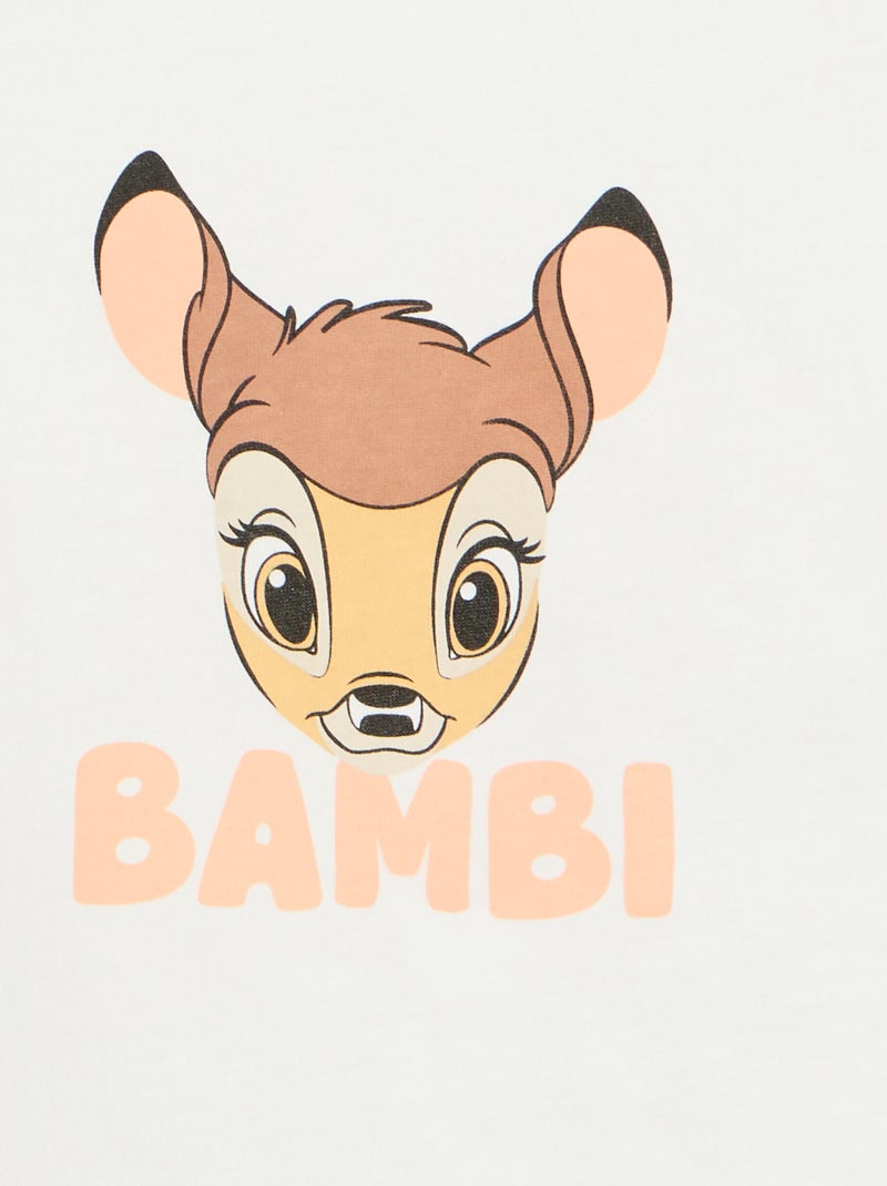 Camiseta estampada 'Disney' Blanco - Kiabi