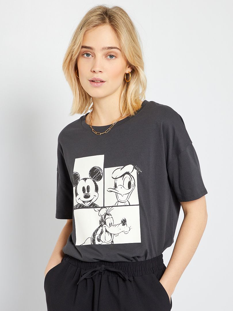 Camiseta estampada 'Disney' GRIS - Kiabi