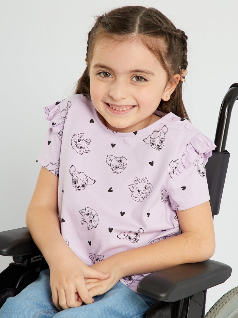Camiseta estampada 'Disney' PURPURA - Kiabi