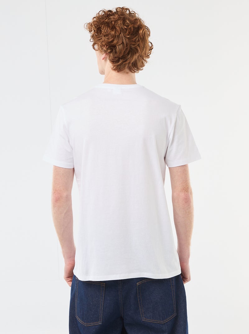 Camiseta estampada 'Dragon Ball' de algodón Blanco - Kiabi