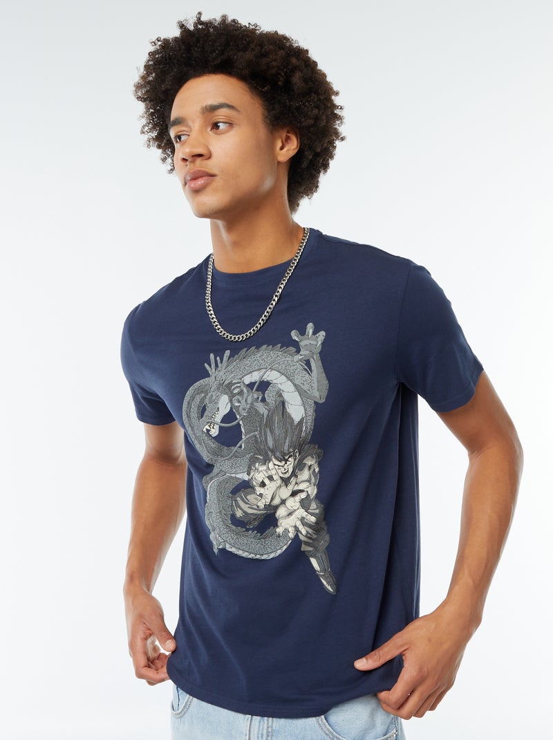 Camiseta estampada 'Dragon Ball Z' AZUL - Kiabi